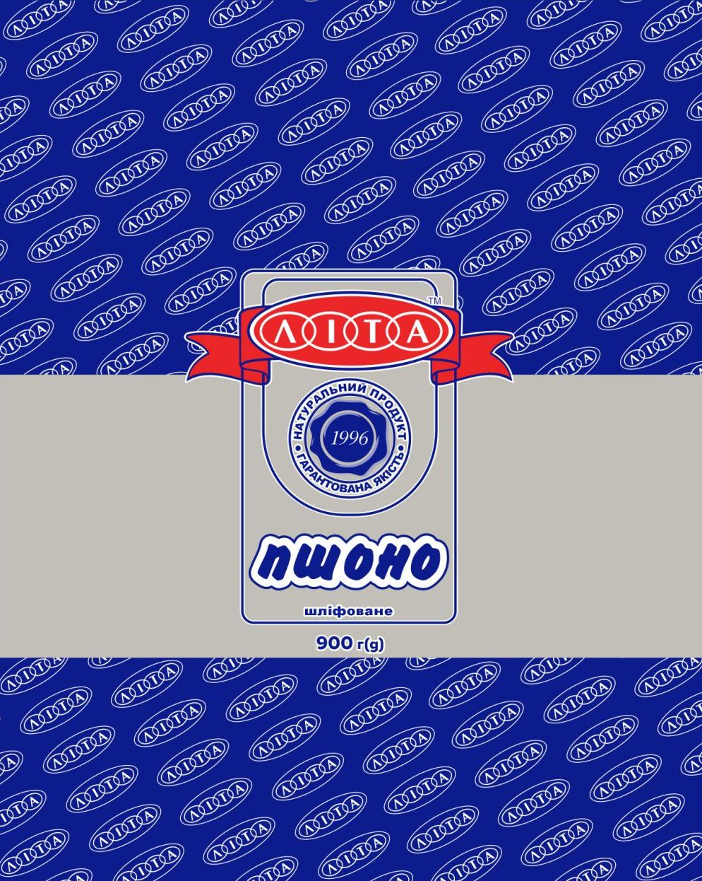 Крупа Пшоно ЛІТА шліфоване 900 г